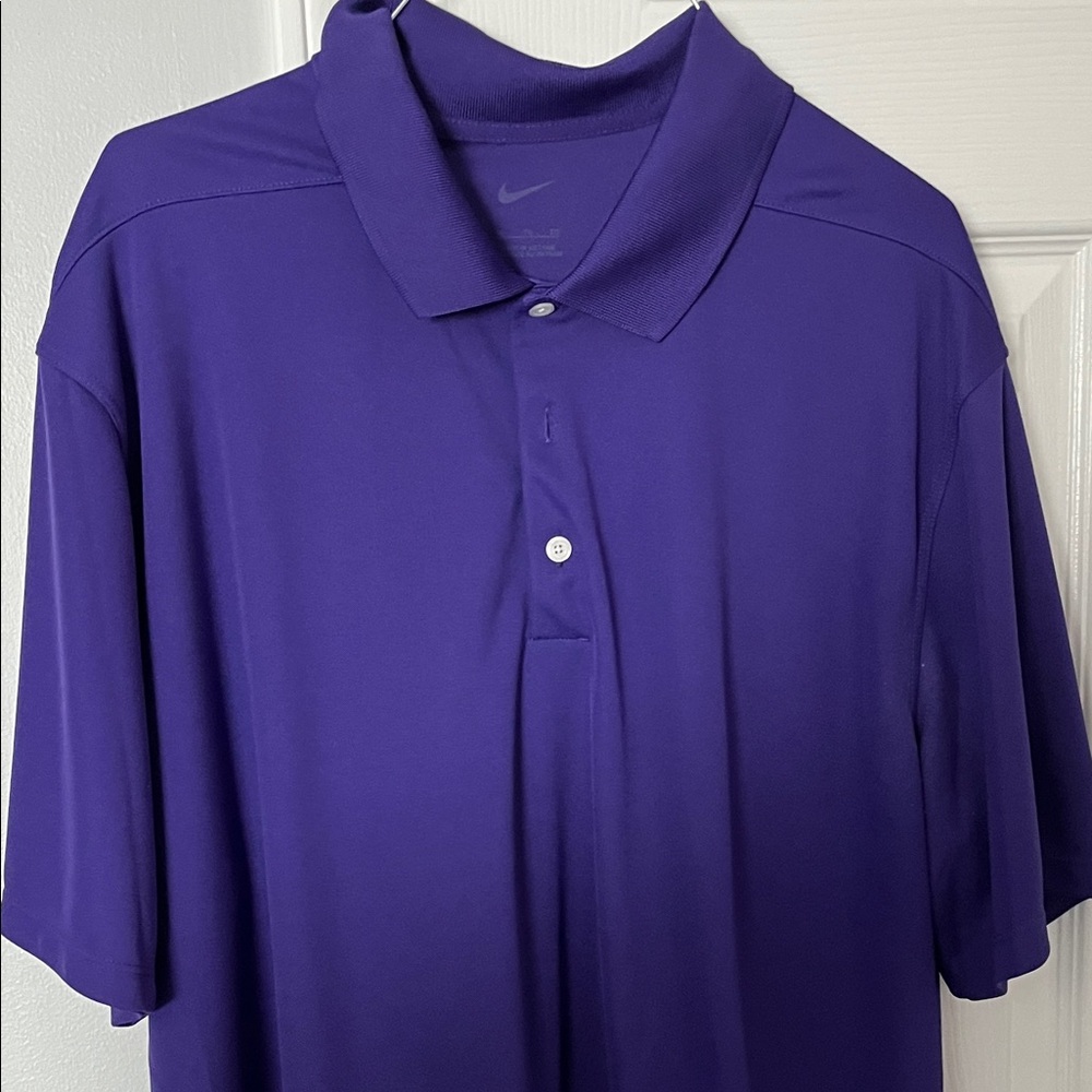 Nike Men's Deep Purple Polo Shirt